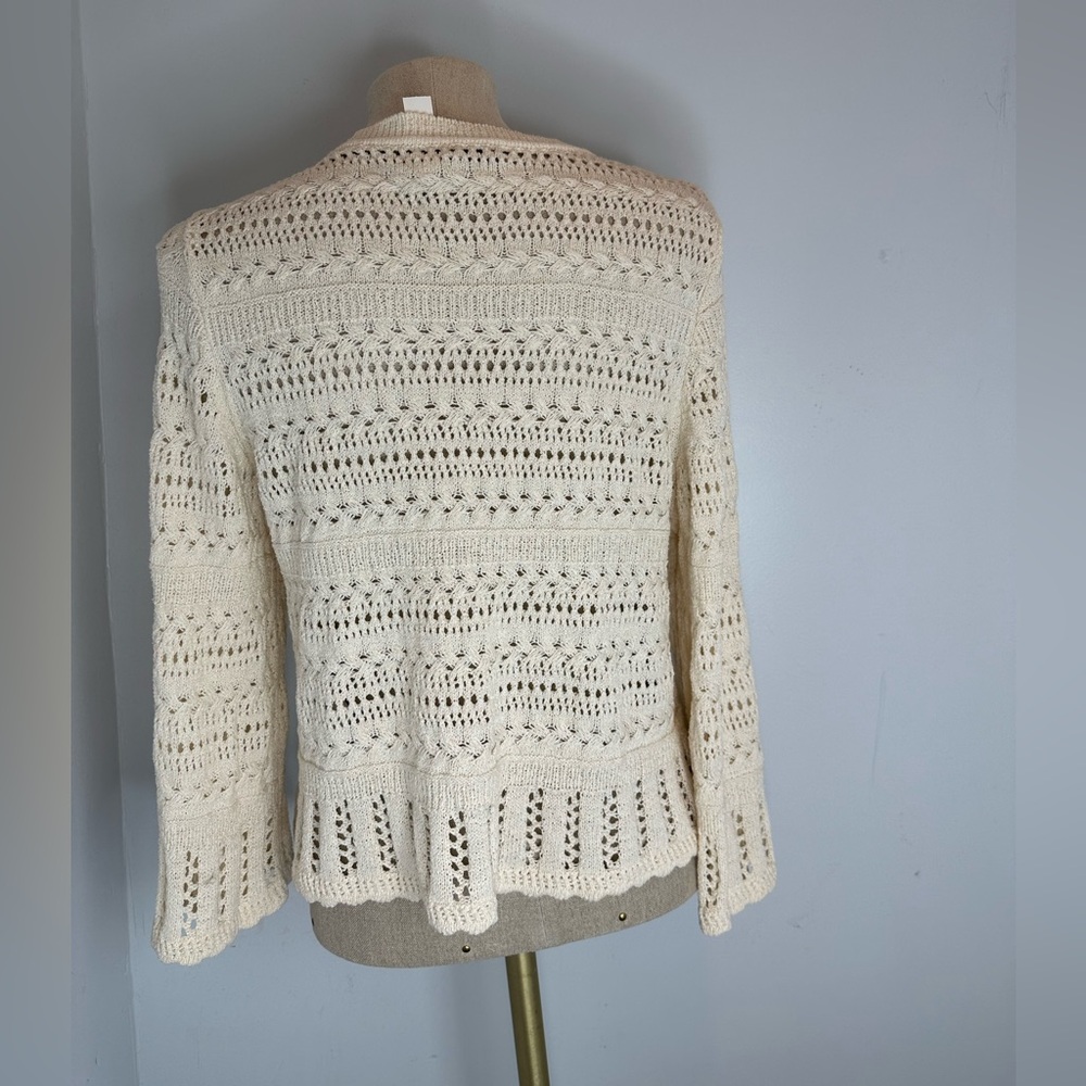 Madewell Scalloped-Trim Sweater Tee - Picture 2 of 9